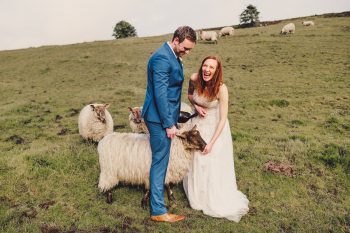 farm wedding in derbyshire